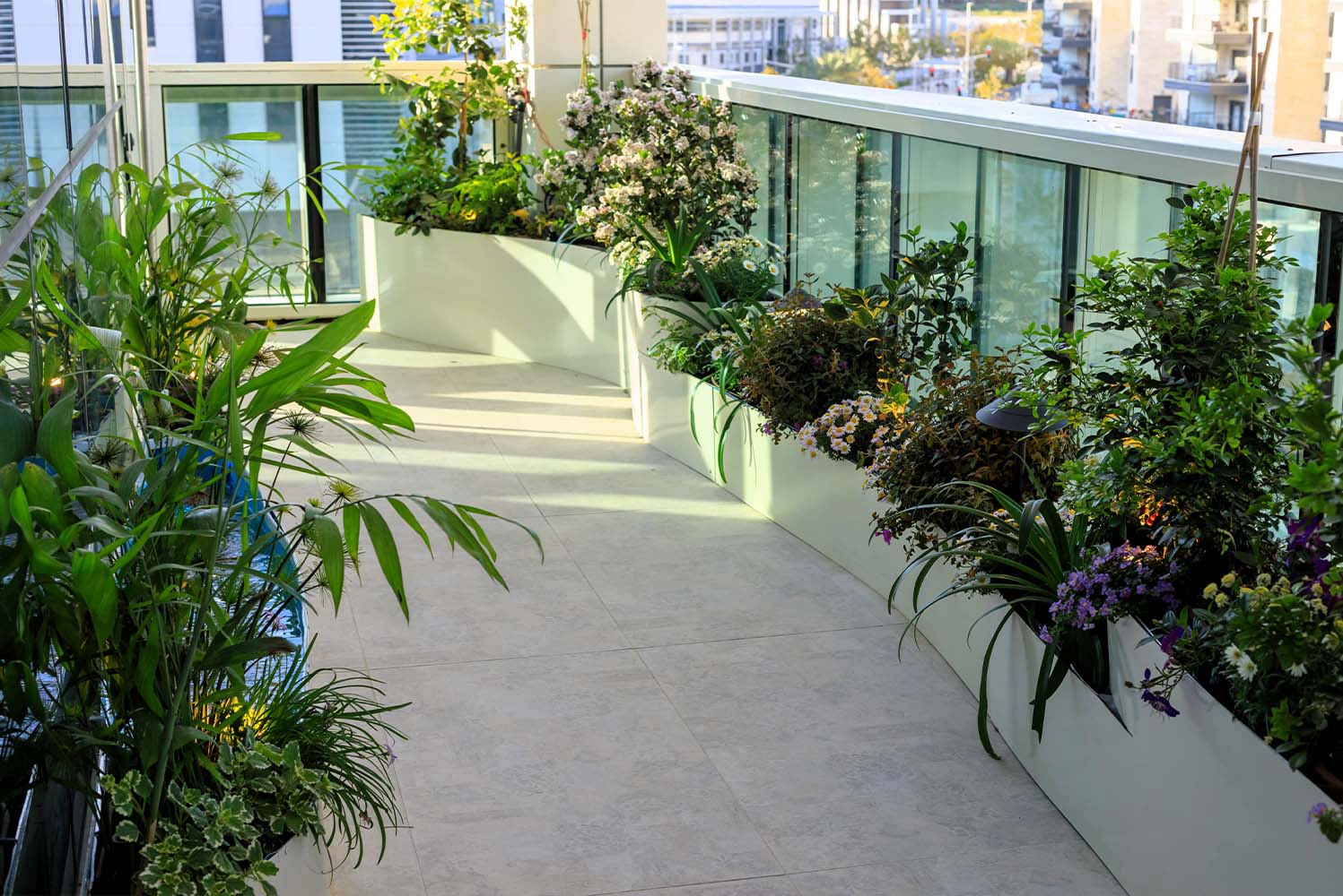 עיצוב מרפסות - סוליגו מרפסת קטנה